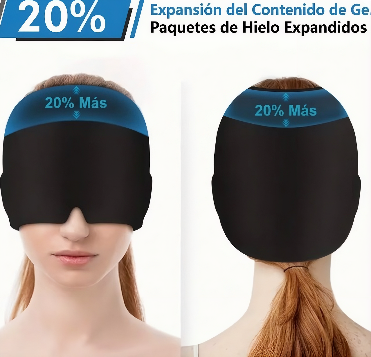 Gorro De Gel Para Aliviar La Migrana