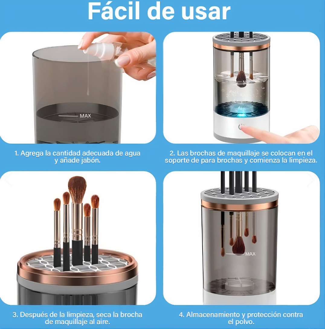 Limpiador Eléctrico de Brochas